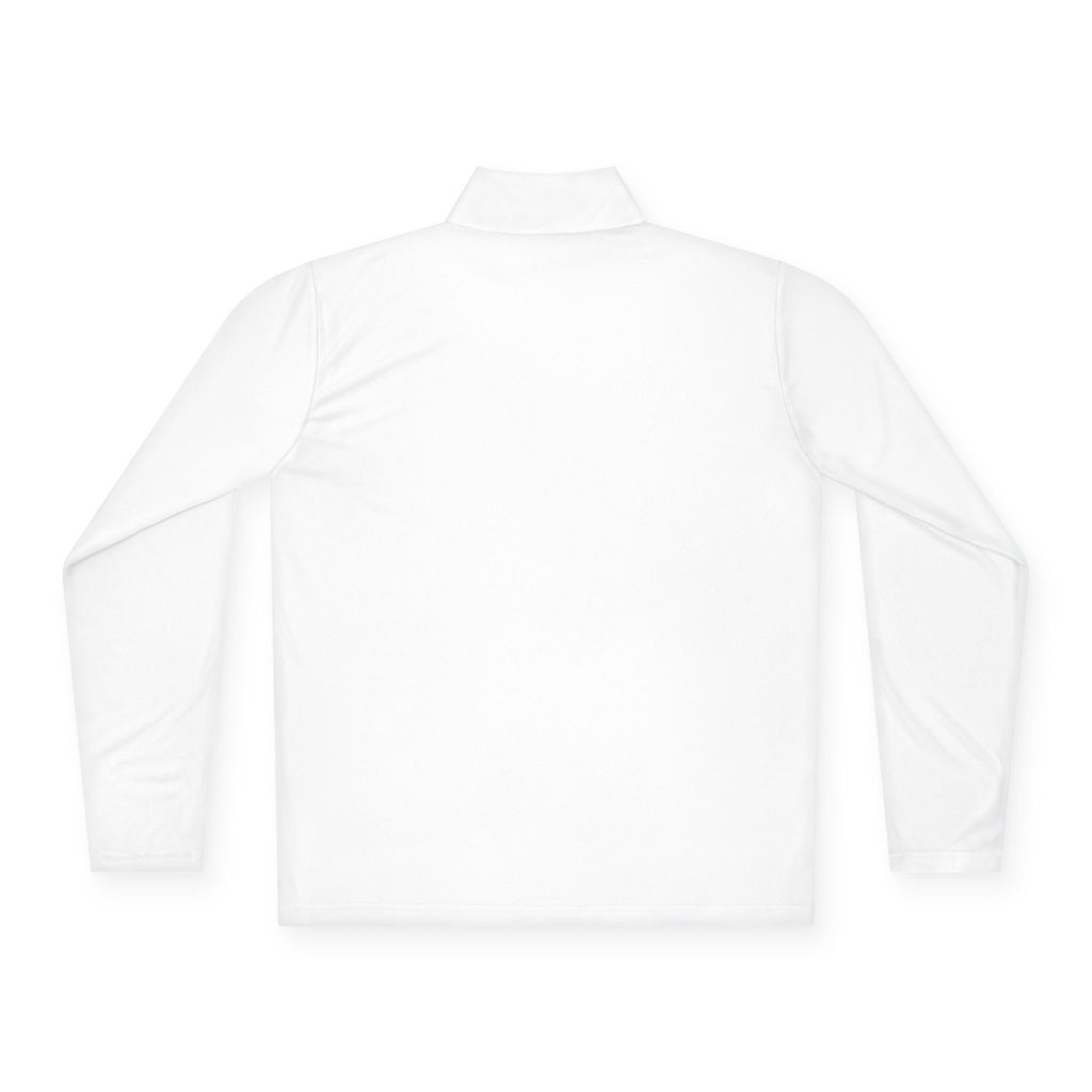 Quarter-Zip Pullover — Retro Race Car Chest Logo