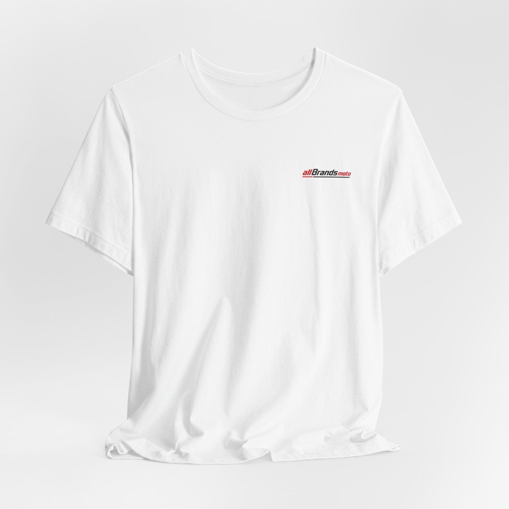 Minimalist Small Logo Tee — Chest Emblem Short Sleeve T-Shirt