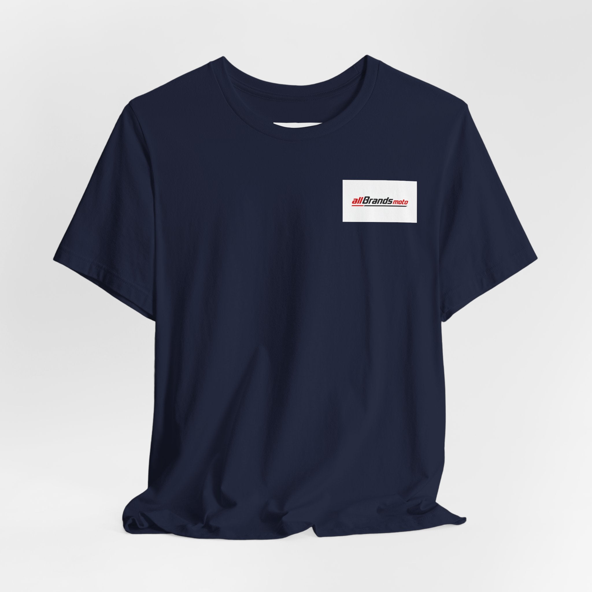 Minimalist Small Logo Tee — Chest Emblem Short Sleeve T-Shirt