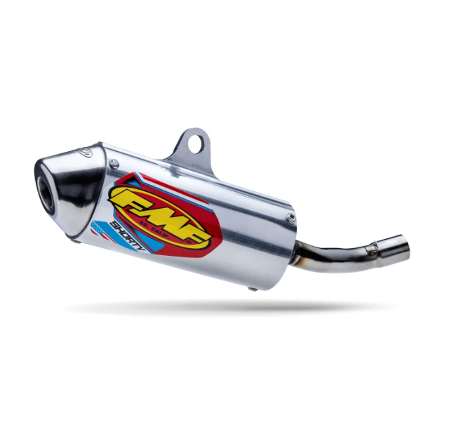 FMF PowerCore 2 Shorty Silencer Yamaha YZ125 YZ125X 2002-2022 Exhaust FREE PLUG1