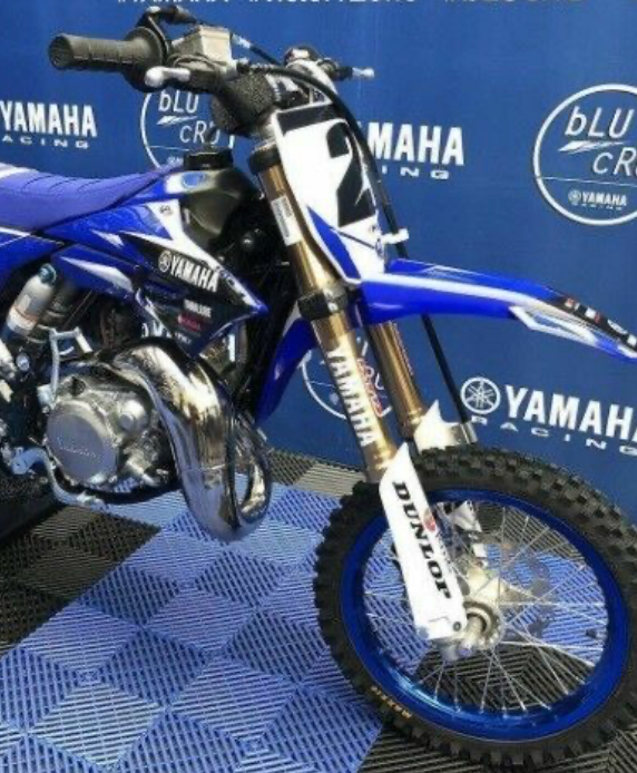 FMF Factory Fatty Chrome Pipe Yamaha YZ65 2018 2026 2 Stroke Exhaust Free Plug4