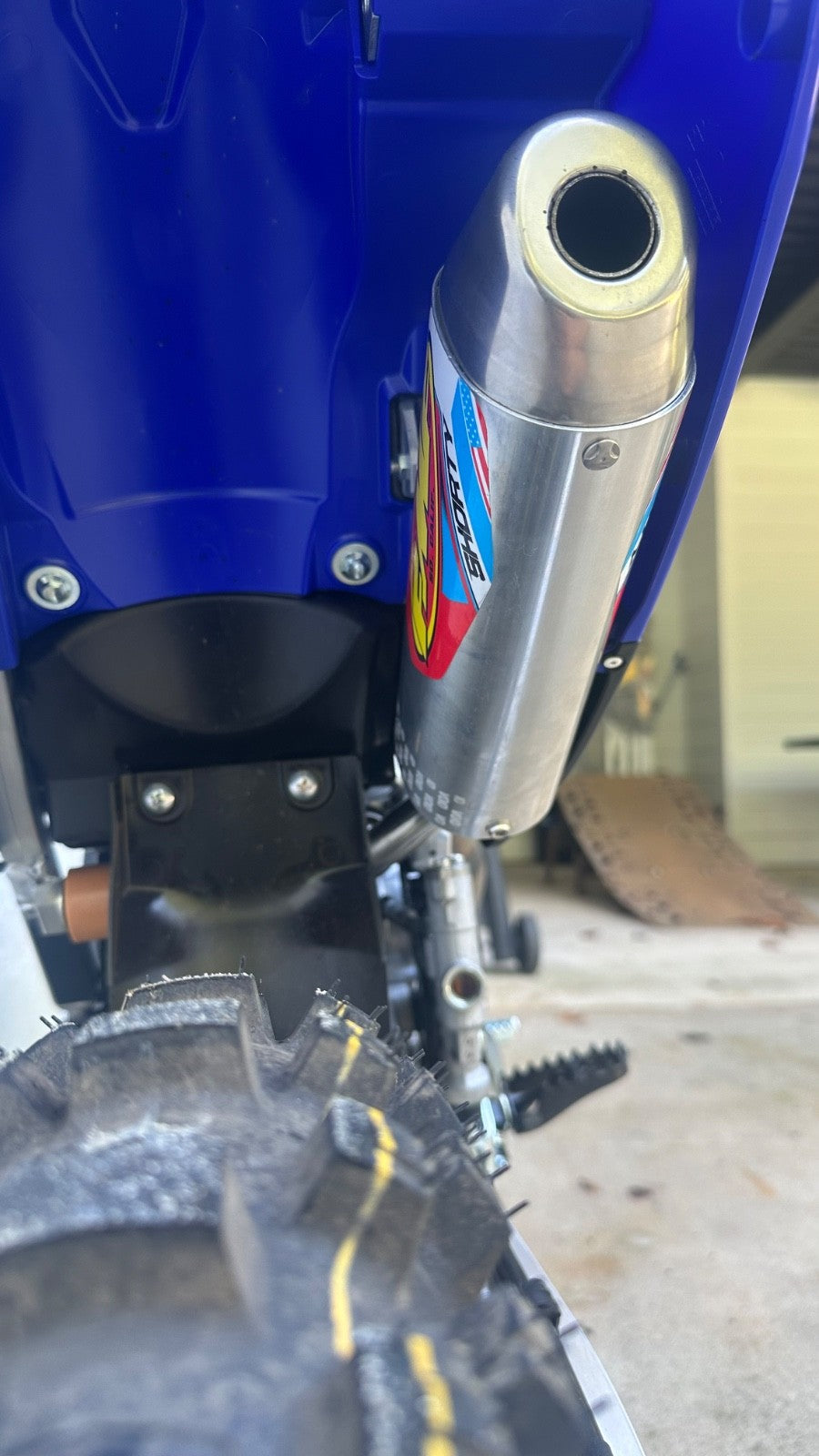 FMF PowerCore 2 Shorty Silencer Yamaha YZ125 YZ125X 2002-2022 Exhaust FREE PLUG4