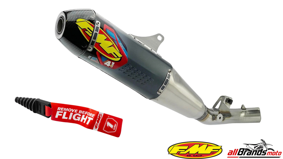 FMF Factory 4.1 RCT Slip-On Exhaust Honda CRF250R CRF250RX 2022-2024 041610 New0