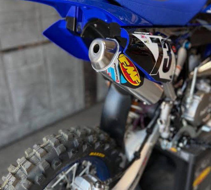 FMF PowerCore 2 Silencer Yamaha YZ65 2018 2026 2 Stroke Exhaust Free Plug2