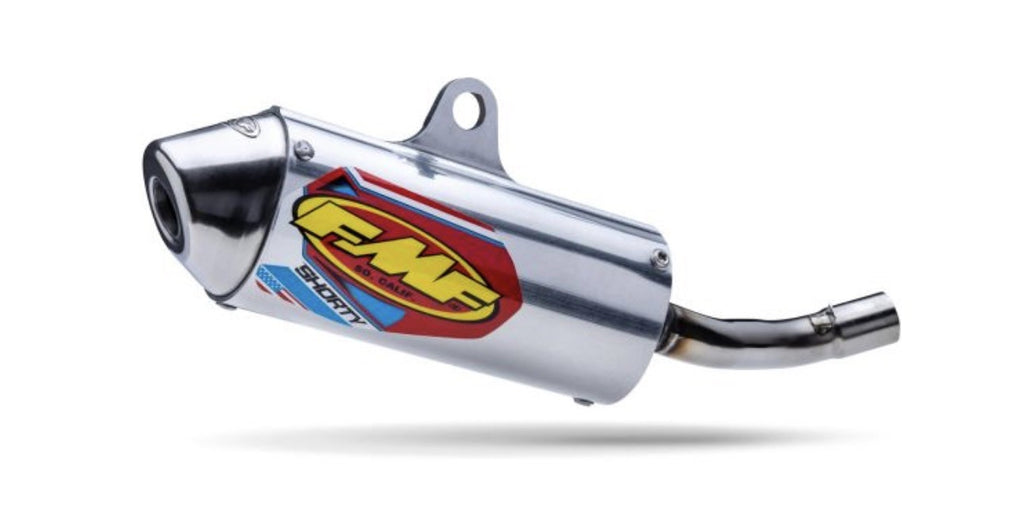 FMF Yamaha YZ125 2022-2026  Fatty Pipe PowerCore 2 Shorty Exhaust + Free Plug4