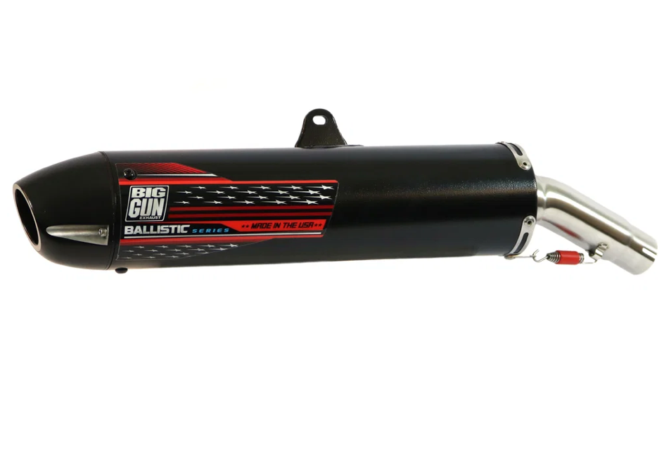 Big Gun Ballistic Series Slip-On Exhaust Suzuki LTZ400 QuadSport Z 2003-20141