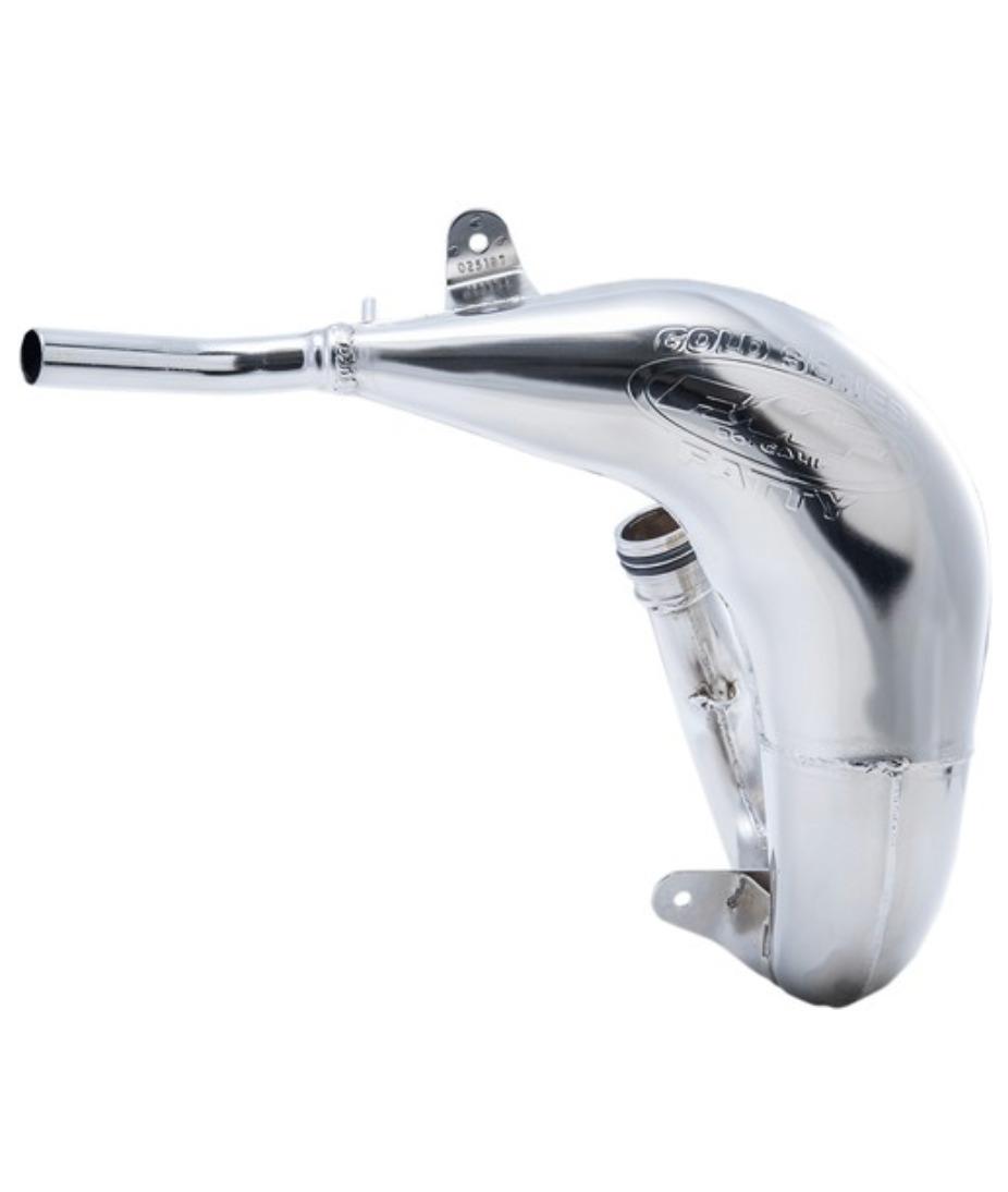 FMF Factory Fatty Chrome Pipe Yamaha YZ65 2018 2026 2 Stroke Exhaust Free Plug1