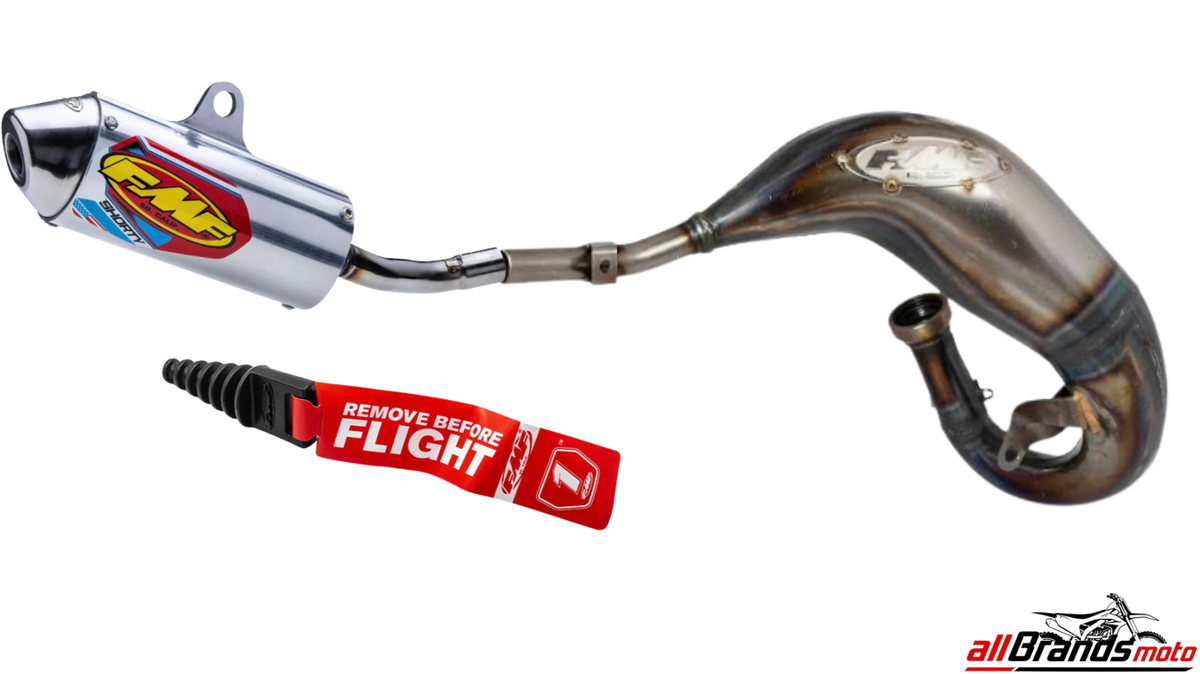 FMF Full Exhaust System Yamaha YZ85 2019-2026 2 Stroke Pipe Silencer Shorty NEW0