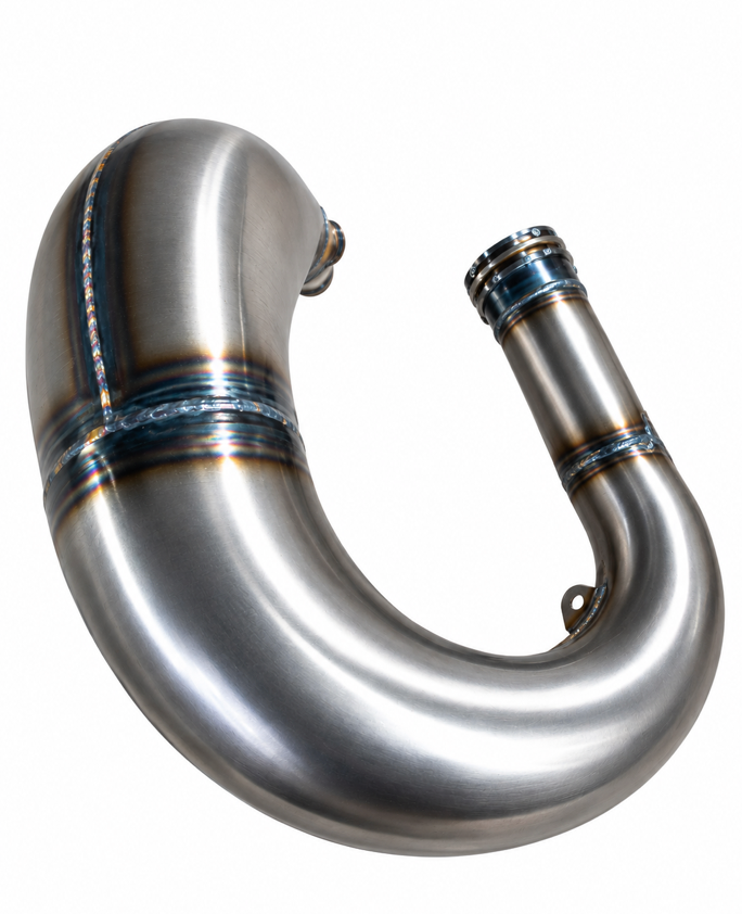FMF Yamaha YZ125 2022-2026 Factory Fatty Pipe PowerCore 2 Shorty Exhaust5