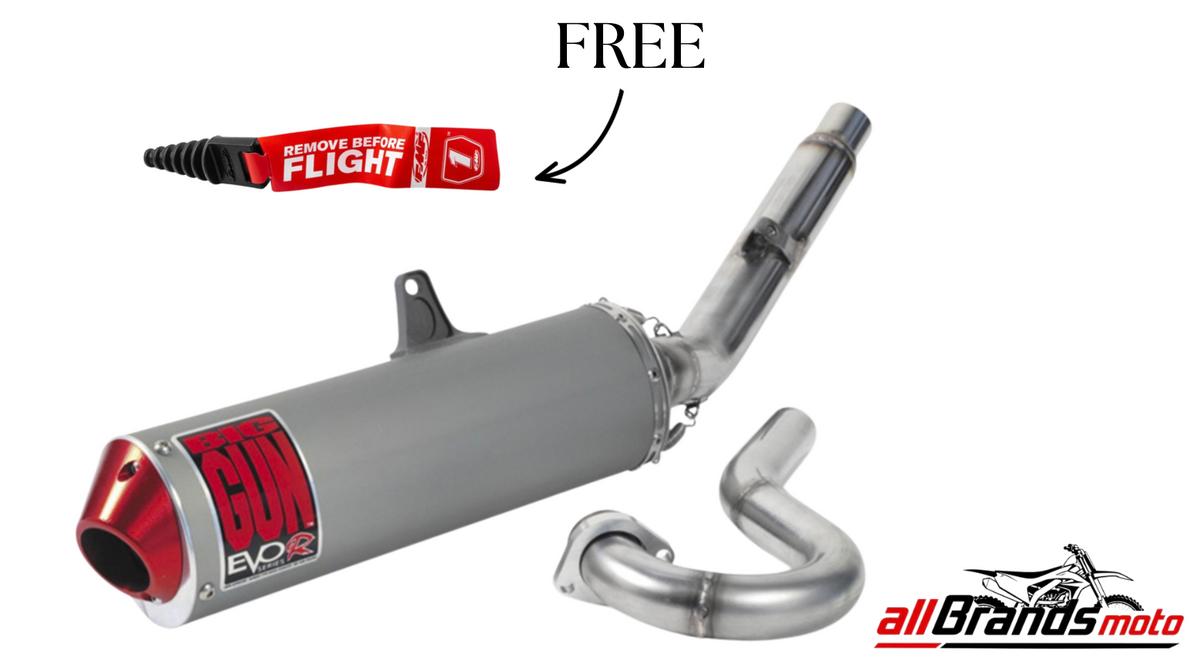 Big Gun EVO R Full Exhaust System Yamaha YFZ450 2004-2013 Header Muffler NEW0