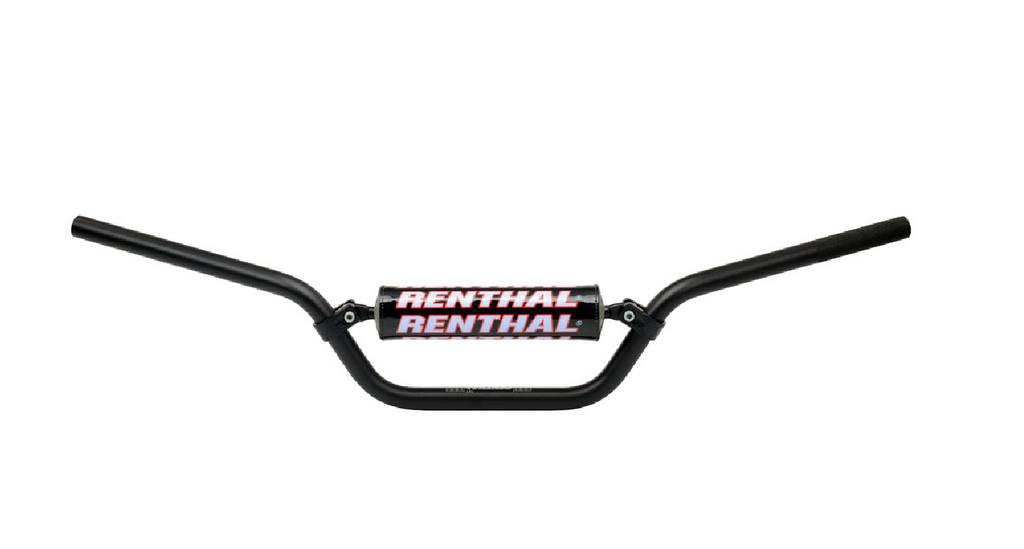 Renthal 611-01 7/8” 110cc Playbike Handlebar Black + Grips & Grip Glue1