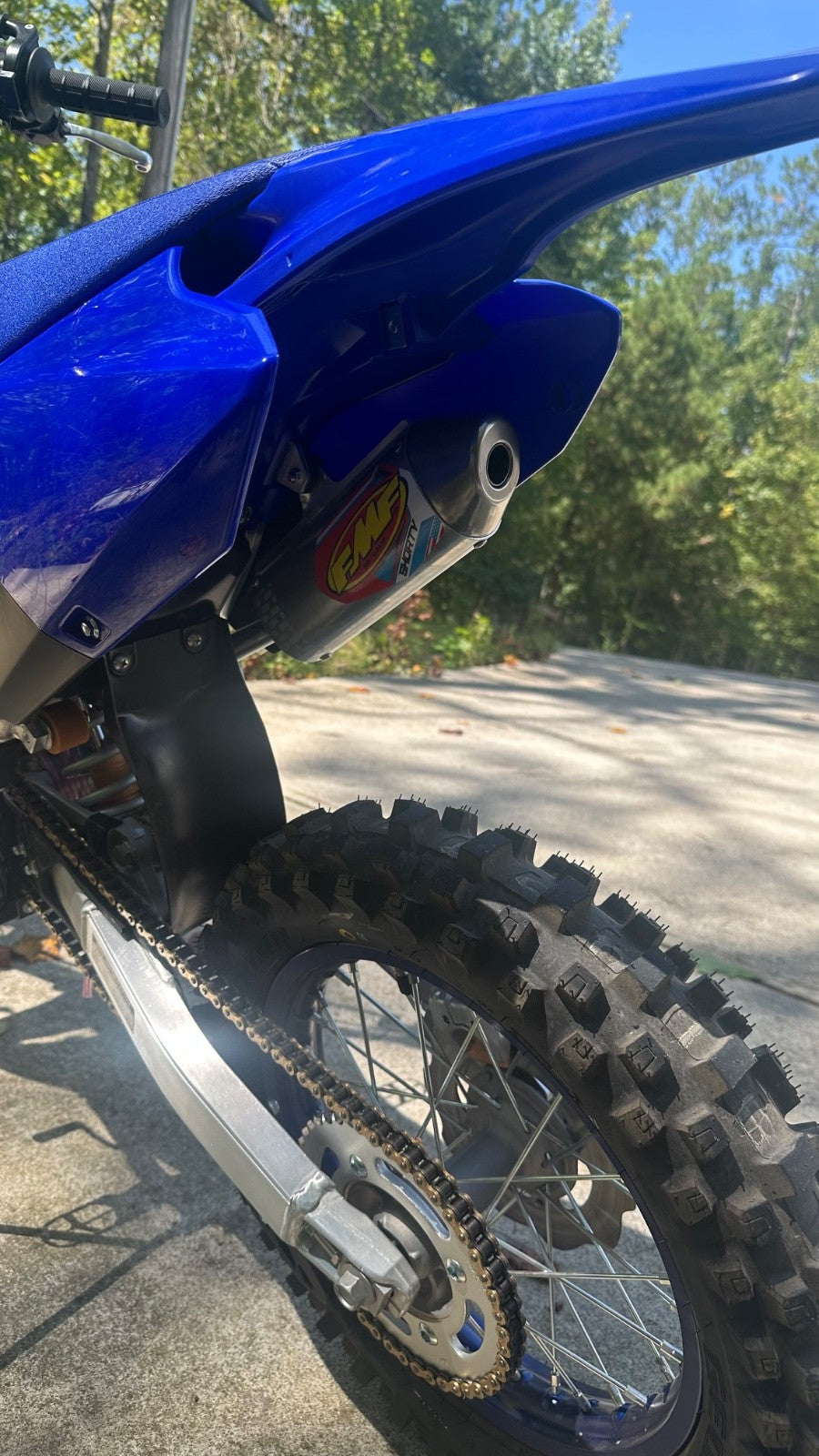 FMF PowerCore 2 Shorty Silencer Yamaha YZ125 YZ125X 2002-2022 Exhaust FREE PLUG3