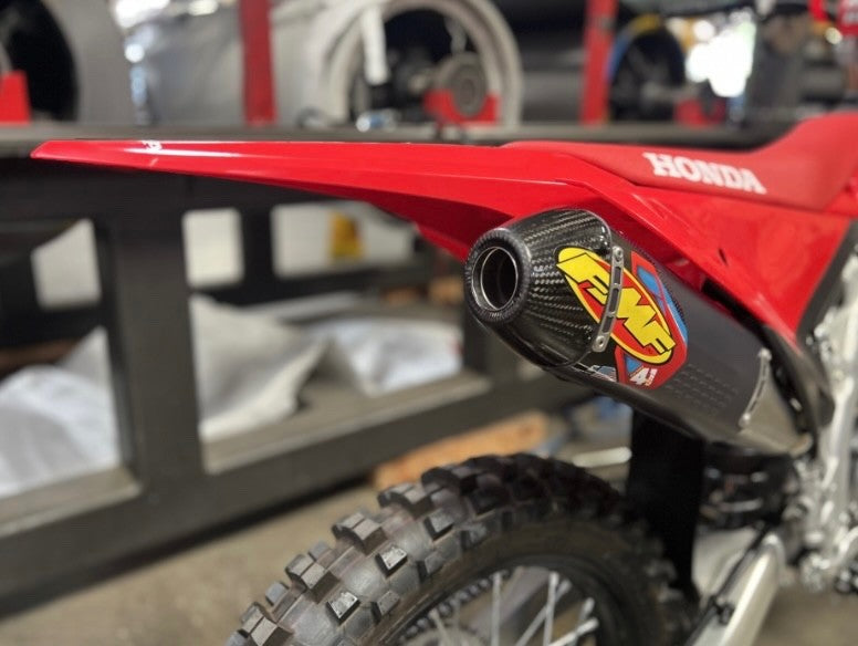 FMF Factory 4.1 RCT Slip-On Exhaust Honda CRF250R CRF250RX 2022-2024 041610 New5