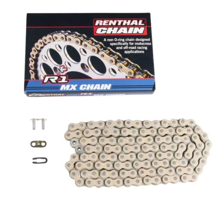 Renthal R1 MX Motorcycle Dirt Bike Chain 420 120 Links 420 120L Motocross1
