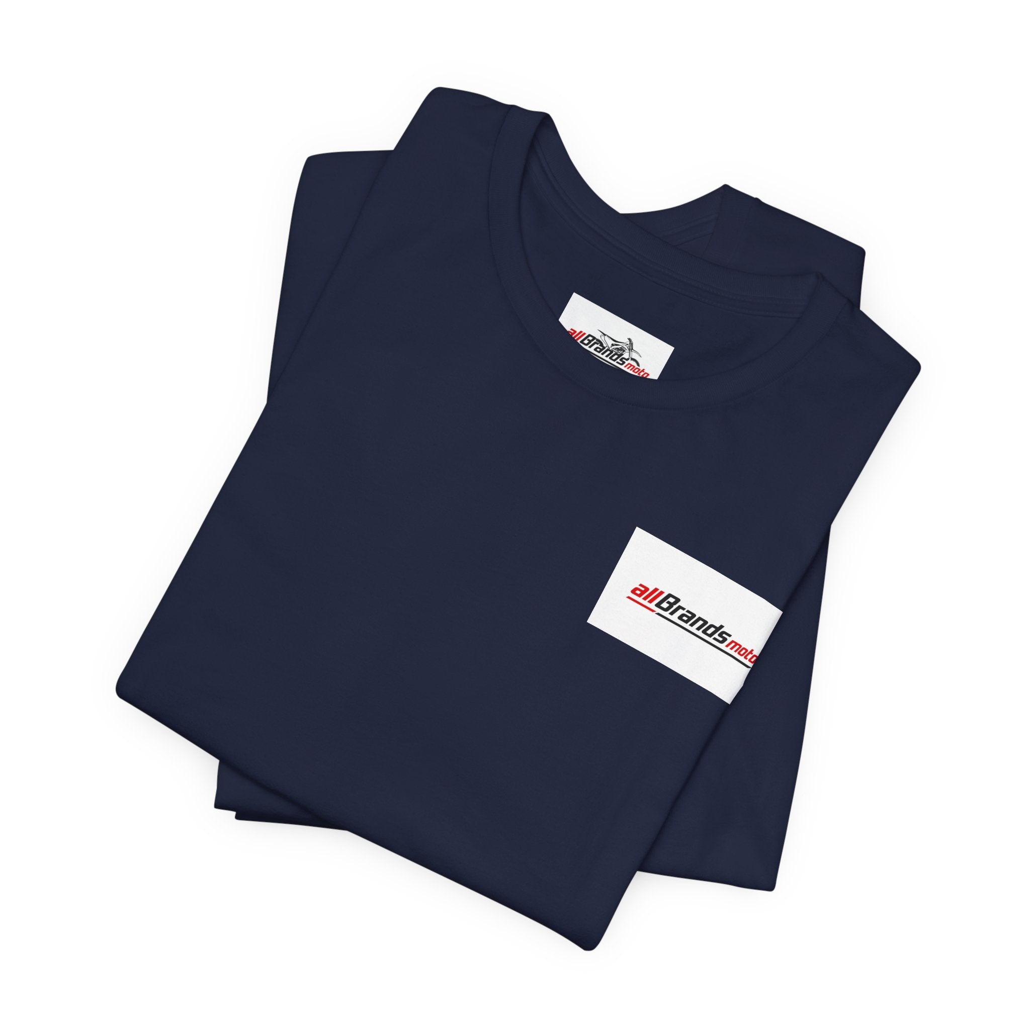 Minimalist Small Logo Tee — Chest Emblem Short Sleeve T-Shirt