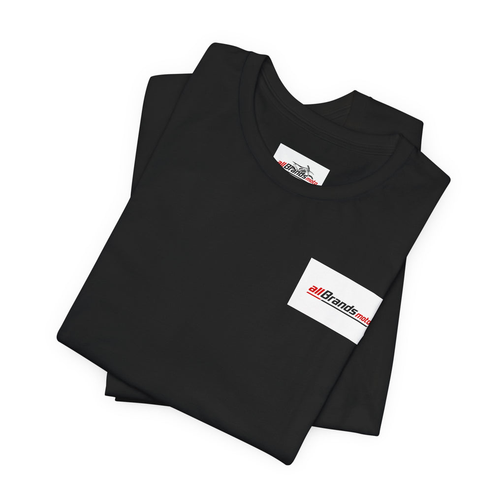 Minimalist Small Logo Tee — Chest Emblem Short Sleeve T-Shirt