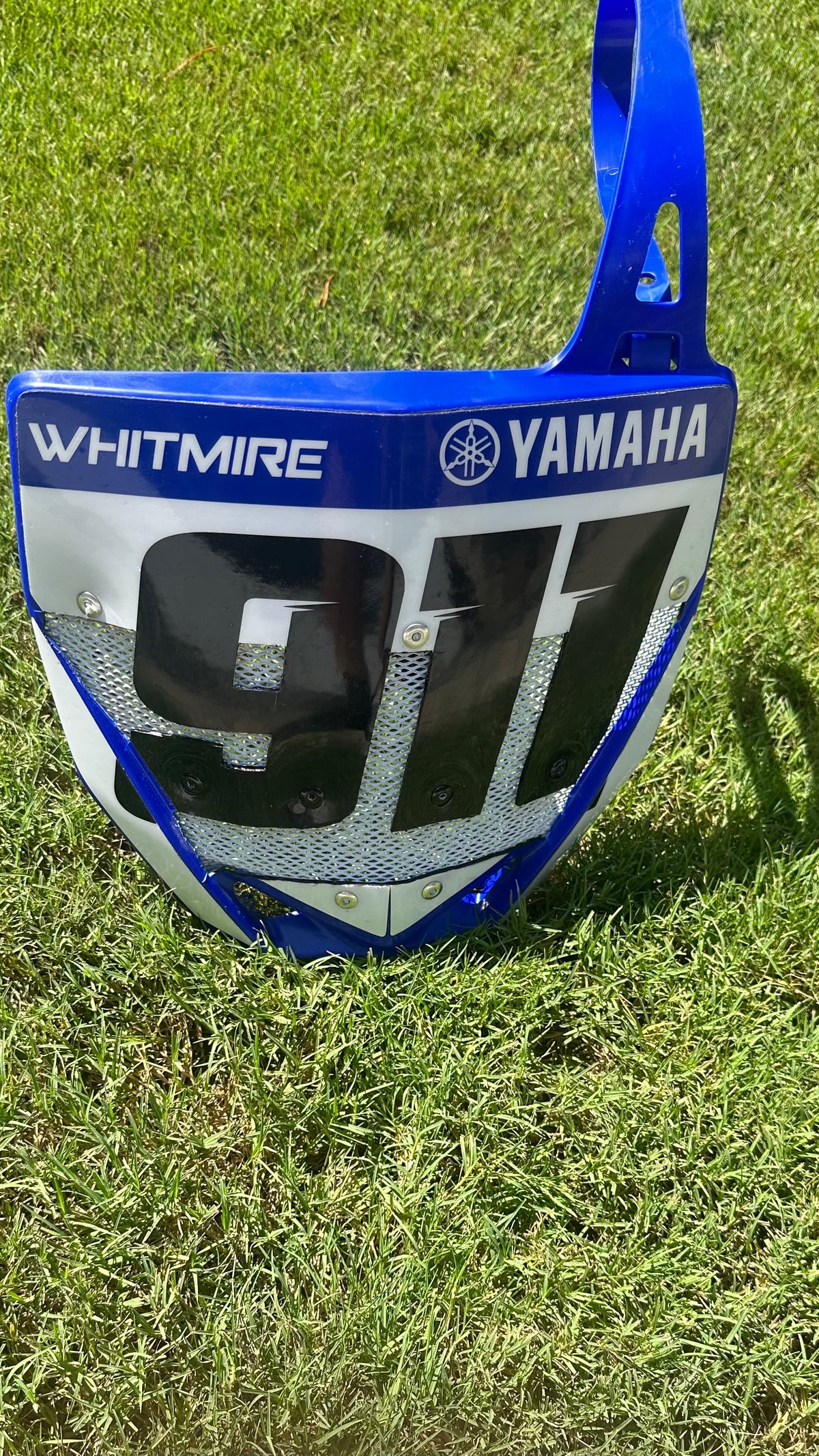 MX/E-Bike Vented Number plate