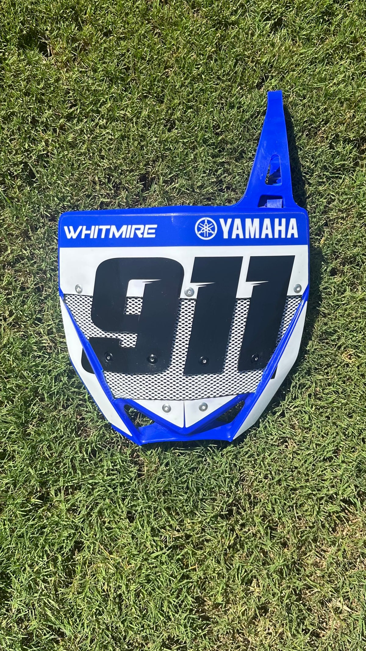 MX/E-Bike Vented Number plate