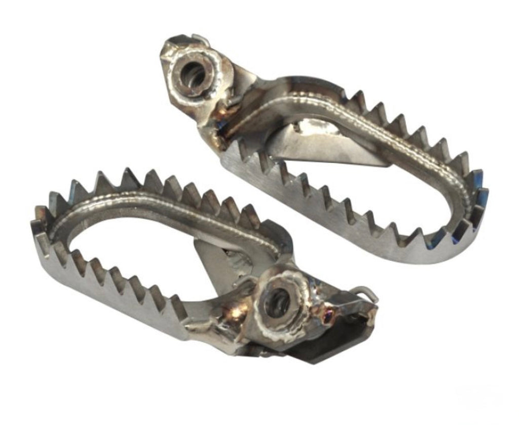 Yamaha YZ250 Yz125 Yz250f Yz450f Foot Pegs Titanium 2021-2026