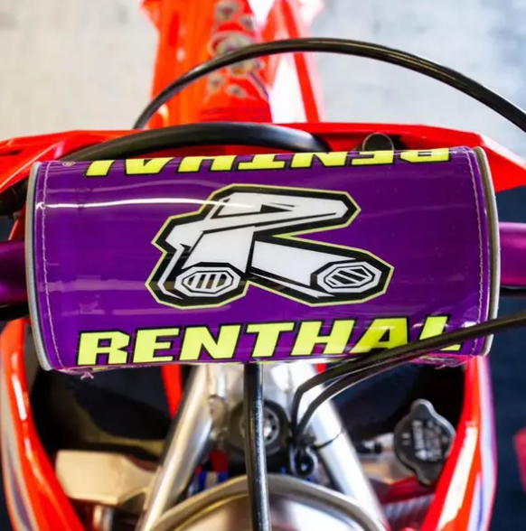 RENTHAL PURPLE YELLOW FATBAR PAD