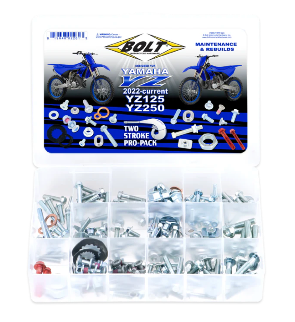 Yz 125/250 2stroke bolt kit