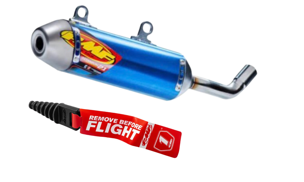 FMF Titanium 2.1 Exhaust Silencer Muffler for Yamaha YZ250 2002-2026
