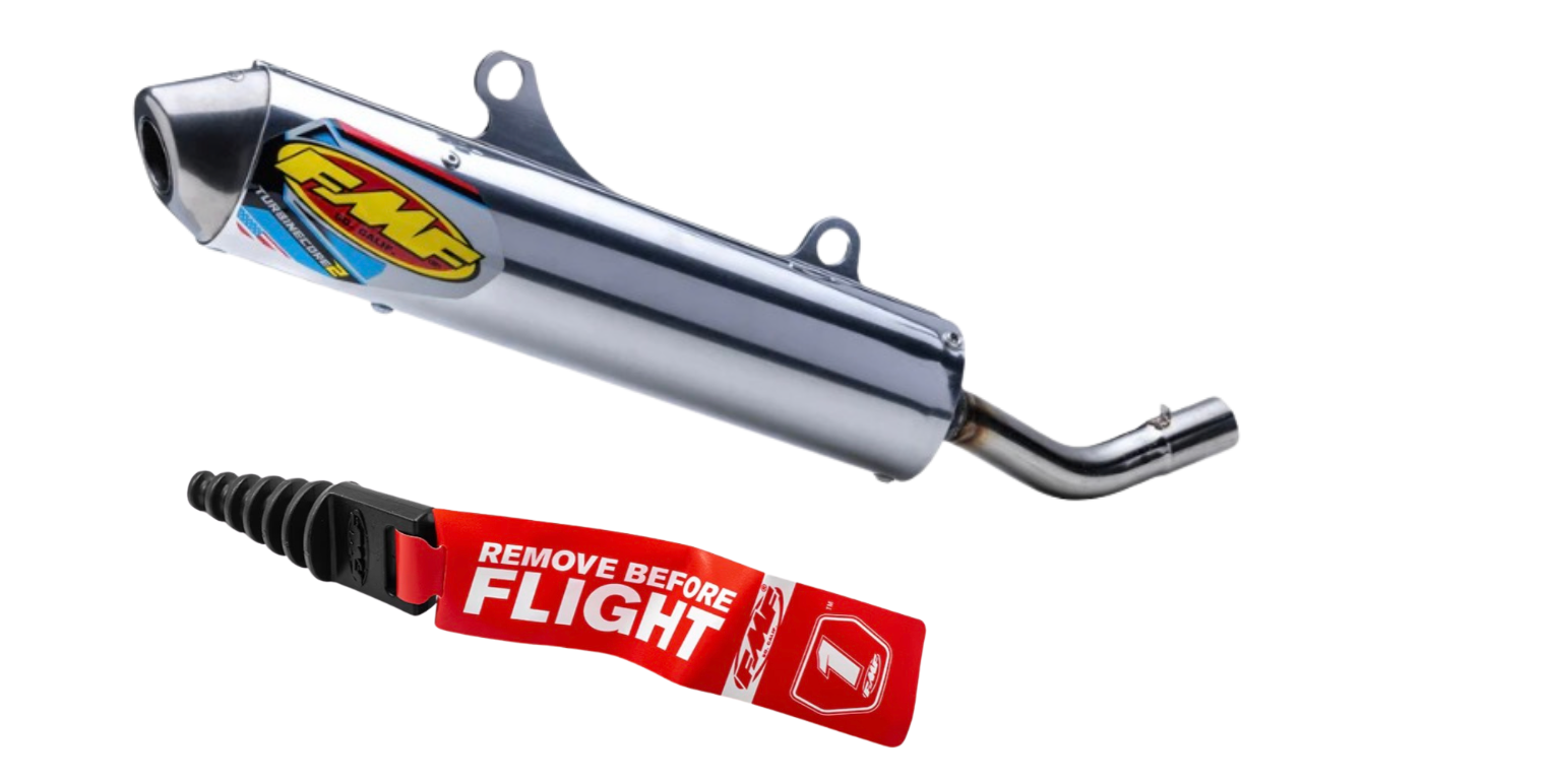 FMF YZ250 Exhaust TurbineCore 2 Spark Arrestor Silencer 2002-2026 024017