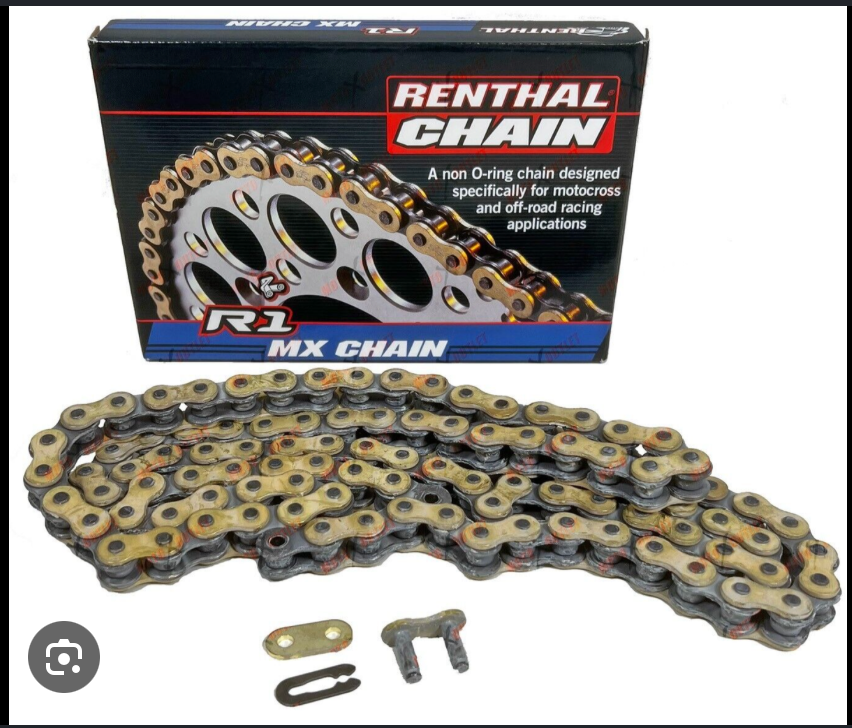 Renthal Sprocket Chain Kit 13T 51T Yamaha YZ125 YZ250F 520 Chain Front/Rear