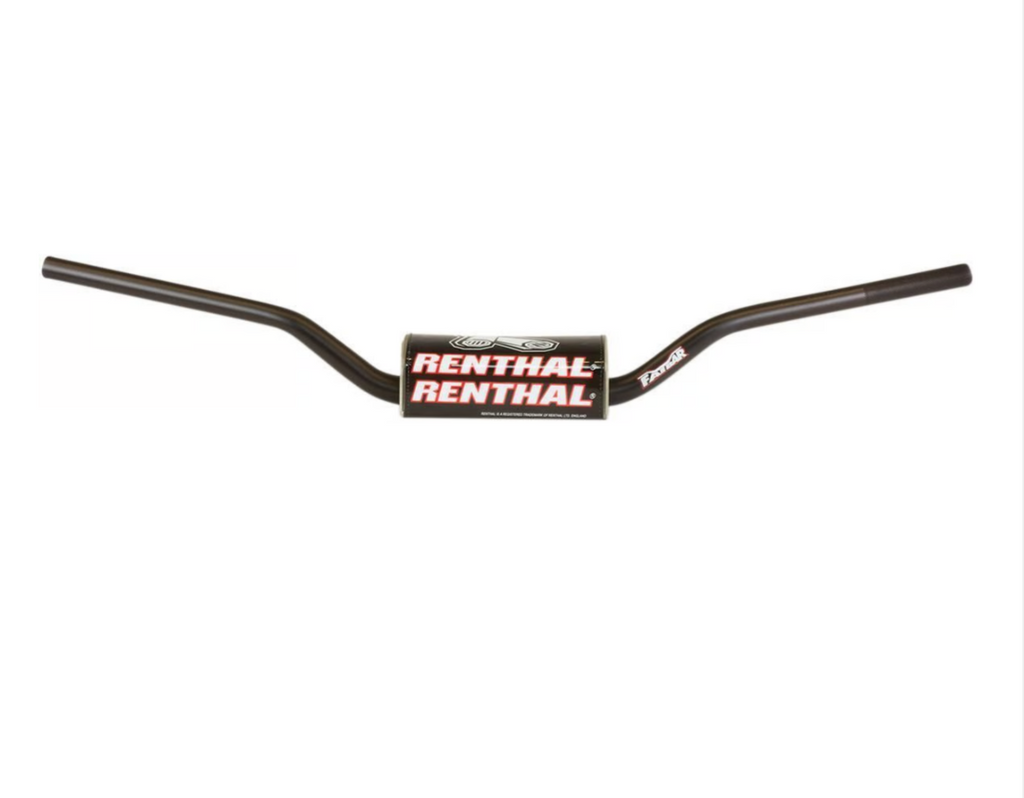 Renthal 609 RC High Bend Fat bar Black Handlebar