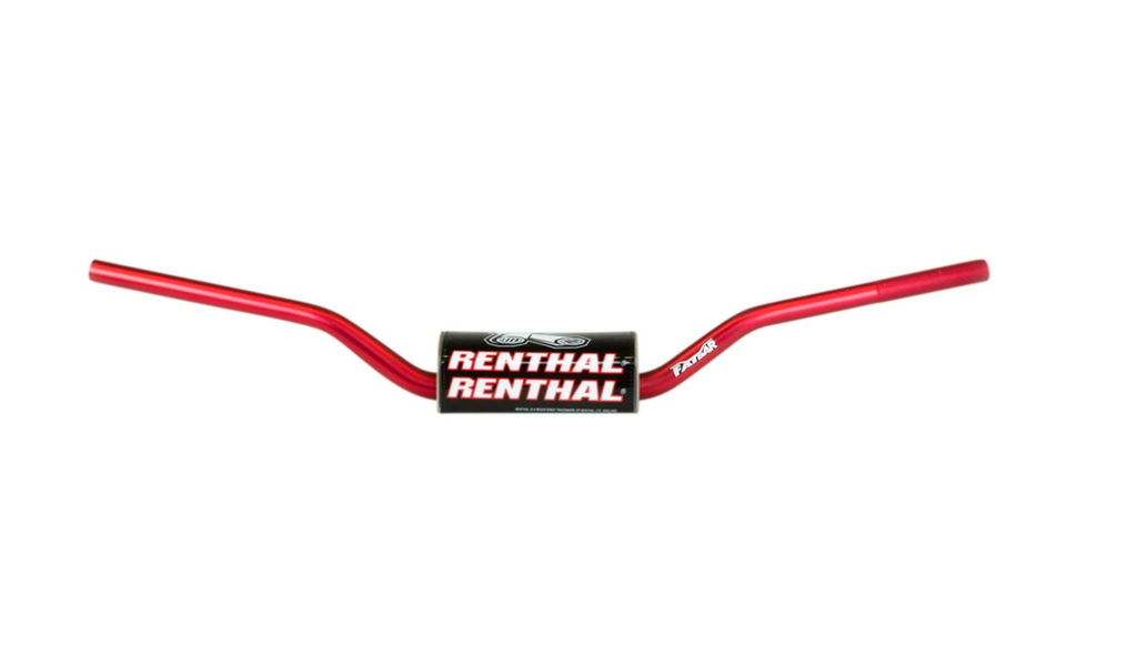Renthal Fatbar RC High Bend 1-1/8” Red Handlebar MX