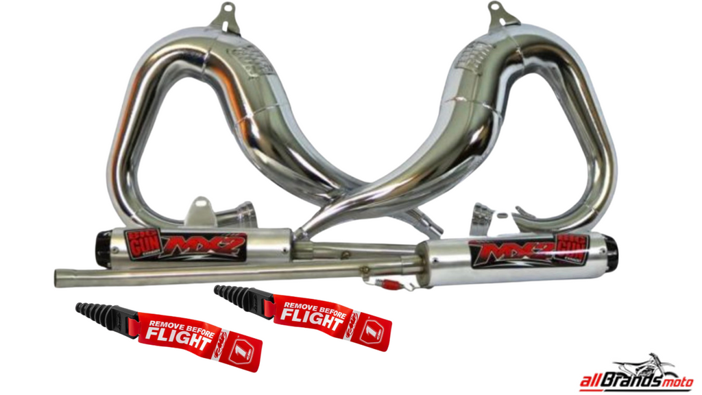 1987-2006 Yamaha Banshee YFZ350 Exhaust Pipes Performance 2-Stroke BIG GUN